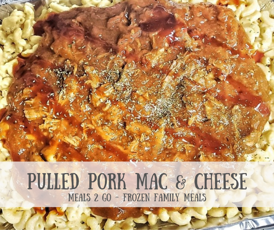 Meals 2 Go Pulled Pork Mac and Cheese